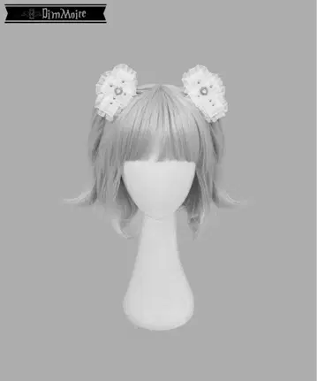 DimMoire 디모아르 십자가의 맹세 헤어 클립 White
