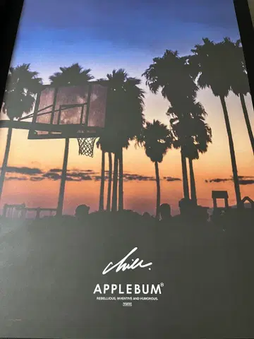 APPLEBUM Sunset Playground A1 Poster