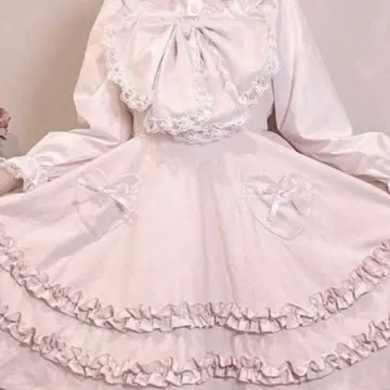 아베일 Majoretty 마유론 오버롤 스커트 jsk 핑크 M