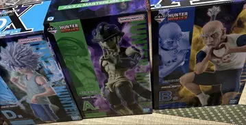 HUNTER x HUNTER 제일복권 메르엠 키루아 네테로 A B D상