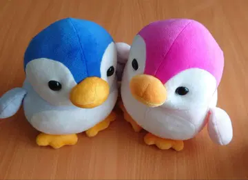 스마 해변 수족관 펭귄 봉제 인형 2개 새상품급