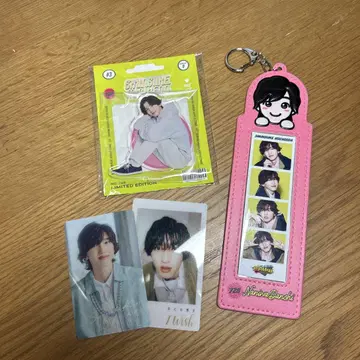 나니와단시 미치에다 슌스케 POPMALL 포토 카드 홀더 아크릴 스탠드