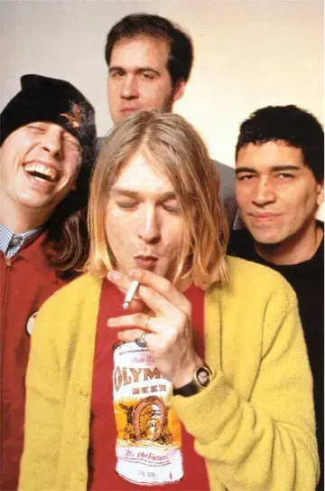 NIRVANA Kurt Cobain 착용 Tom Peterson's 시계