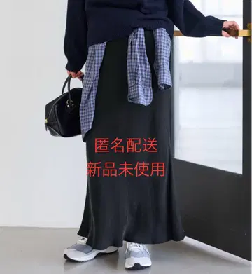 [ 새상품 ] 프레임워크 실키 큐프라 바이어스 스커트 M 사이즈