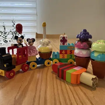 LEGO 듀플로 미키 미니 기차 세트 아이스크림