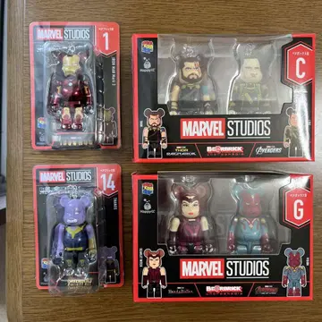 베어브릭 MARVEL STUDIOS