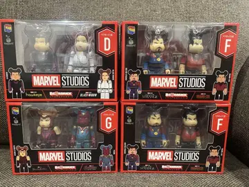 낱개 판매 가능 해피 복권 베어브릭 MARVEL BE@RBRICK