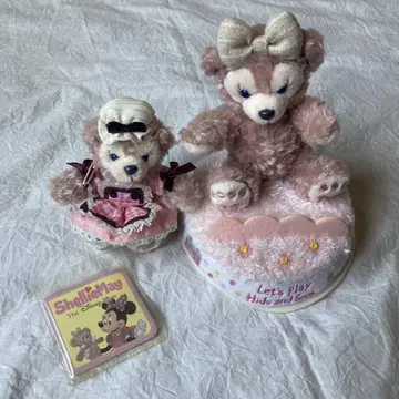 셰리 메이 스마트폰 스탠드 멀티 홀더 봉제 인형 발렌타인