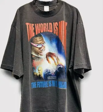 ARUMANA THE WORLD IS MINE 티셔츠 L 사이즈