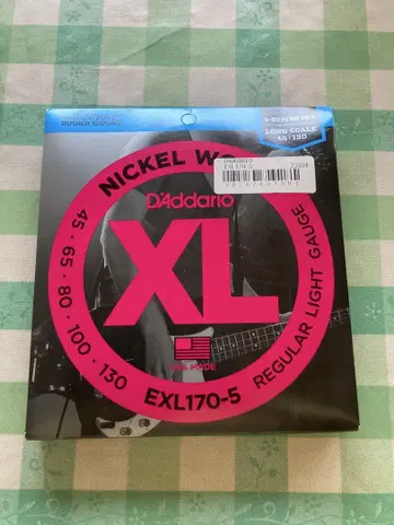 D'Addario EXL170-5 베이스 줄