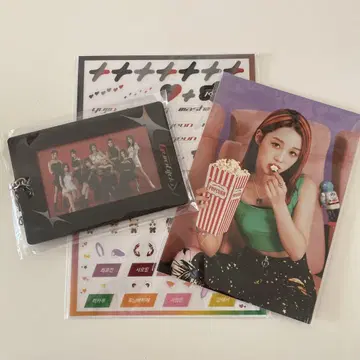 Kep1er 공식 굿즈 9인 사진 카드 케이스 특전 포함