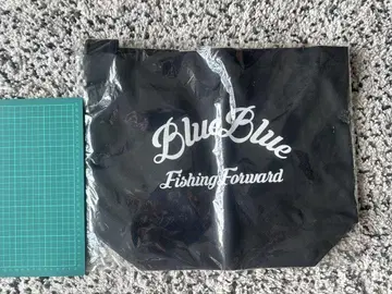 BLUEBLUE 블루블루 패브릭 소재 토트백 피싱쇼 낚시박람회