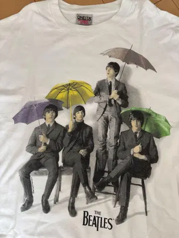 90s 비틀즈 t셔츠 엄브렐라