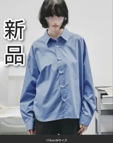 selle glant 모듬 베이직 레귤러 셔츠 블루