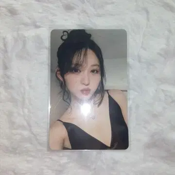 IVE 가을 yizhiyu switch 트레이딩 카드