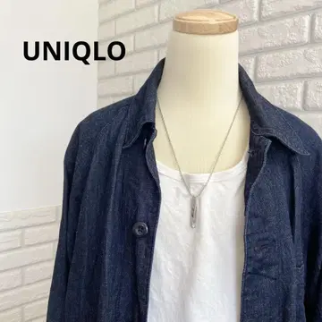 UNIQLO 유니클로 유틸리티 데님 자켓 ( 코튼 린넨 ) L