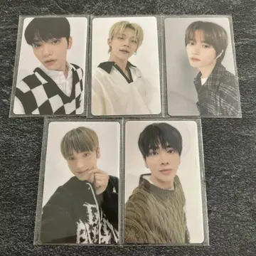 tomorrow x together 럭키 드로우 트레이딩 카드 세트