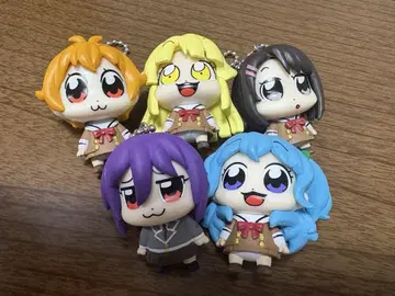 오카와 부쿠부 x BanG Dream! 할로하피 키링 5종