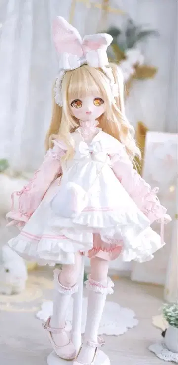 브라운 동물원 눈 쫓는 토끼 벚꽃 늘어진 귀 MDD