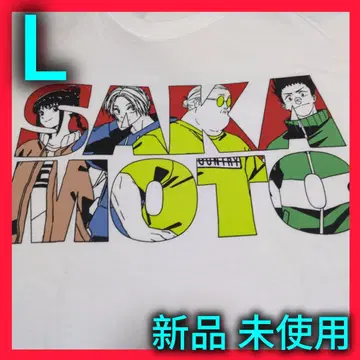 [새상품] SAKAMOTO DAYS T셔츠 L gu 사카모토 데이즈 GU