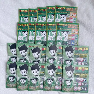 HUNTER x HUNTER 넨 능력 카드 컬렉션 캔뱃지 미개봉