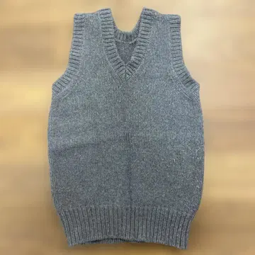 Spick & Span 그레이 2WAY 니트 베스트
