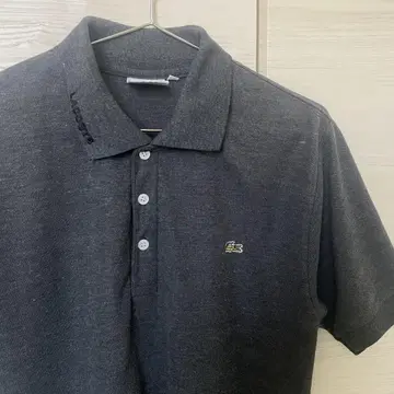 Lacoste 다크 그레이 피케 셔츠