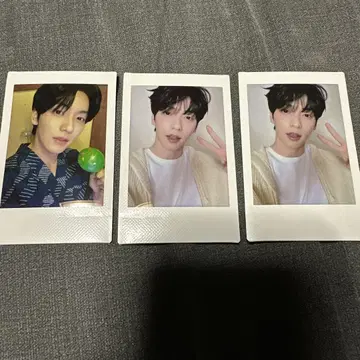 TXT 폴라로이드 인스턴트 사진 수빈 여름 유카타