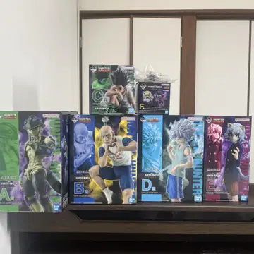 제일복권 HUNTER x HUNTER 키메라 앤트 ABCDE F상