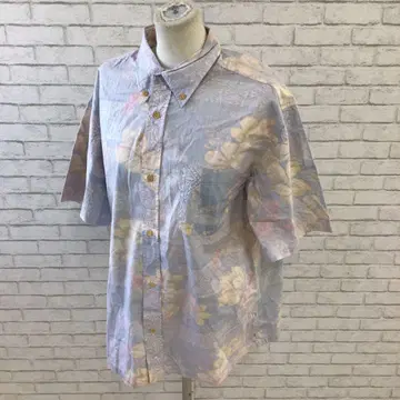 8.30 S125 COOKE STREET 반팔 셔츠 꽃무늬 L 올 패턴