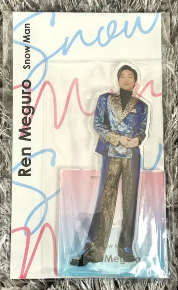 Snow Man 메구로 렌 아크릴 스탠드 아크릴 스탠드