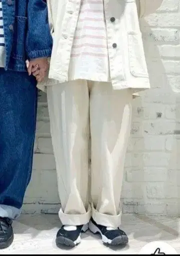 사만사 모스모스 코쿤 데님 팬츠