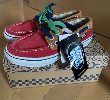 VANS X-GIRL Fukutoo 스웨이드 데크 슈즈 23.5 미사용