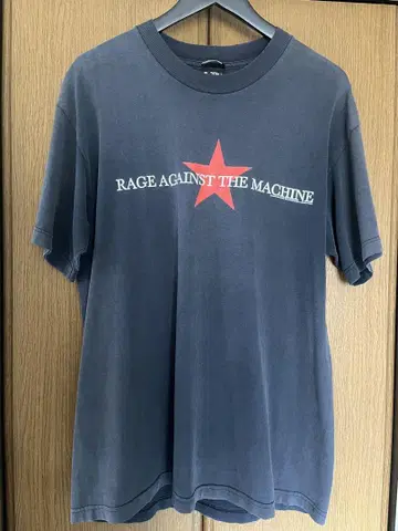 00s RAGE AGAINST THE MACHINE 티셔츠 좋은 페이드