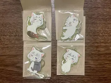 뱅드림 MyGO!!!!! 아크릴 키링 재미있는 고양이 요라나 세트