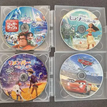 디즈니 DVD 명작 4장 세트