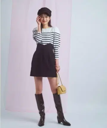 [ Rirandture ] 하이웨스트 치마바지