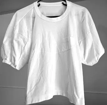 미사용 사카이 sacai 퍼프 슬리브 24-07263 화이트