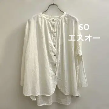 [ 미사용 새상품 ] SO 백개더 셔츠