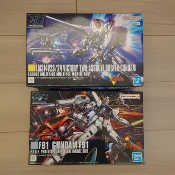 HG 건담 F91 & V2 어솔트 버스터