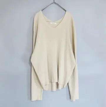 FREAK'S STORE 프리크스토어 V넥 리브 니트 Free 사이즈