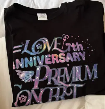 이코럽 7주년 콘서트 프리미엄 티켓 셔츠