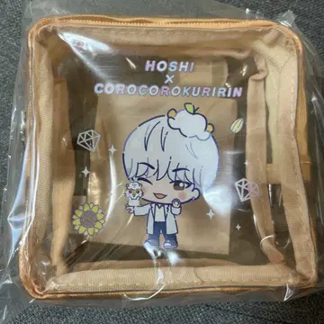 새상품 돈키호테 세븐틴 seventeen 스퀘어 파우치 호시 HOSHI