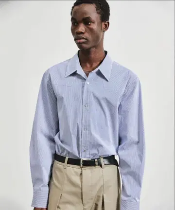 Musinsa LMOOD SAINT WESTERN SHIRT