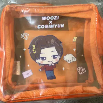 새상품 돈키호테 세븐틴 seventeen 스퀘어 파우치 우지 WOOZI