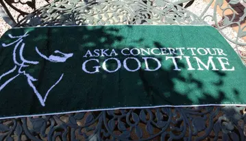ASKA 콘서트 투어 타월 GOOD TIME 외 2점 차게아스