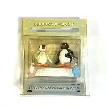 [미개봉] PINGU 핑구 페어 키스탠드 피규어 키링