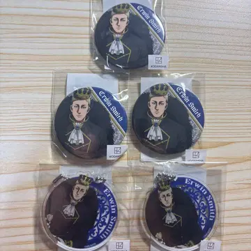 진격의 거인 엘빈 체스 캔뱃지 아크릴 키링 5