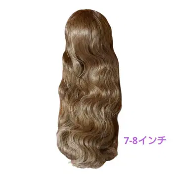 새상품 인형용 내열 가발 7-8인치