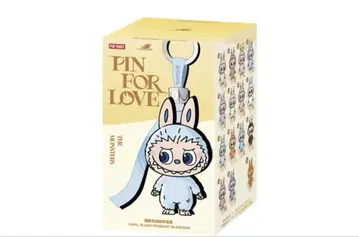 Labubu PIN FOR LOVE 봉제 인형(A-M) 1피스